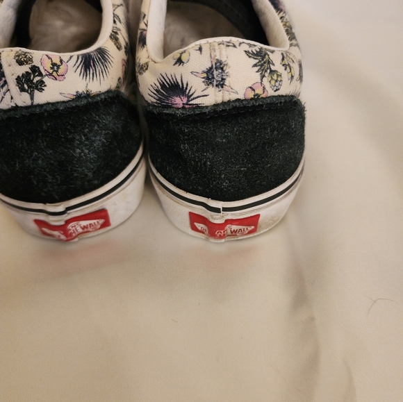 Vans Kids Old Skool Paradise Floral Skate Shoe Orchid True White Size 7.5 Womens - Picture 2 of 5